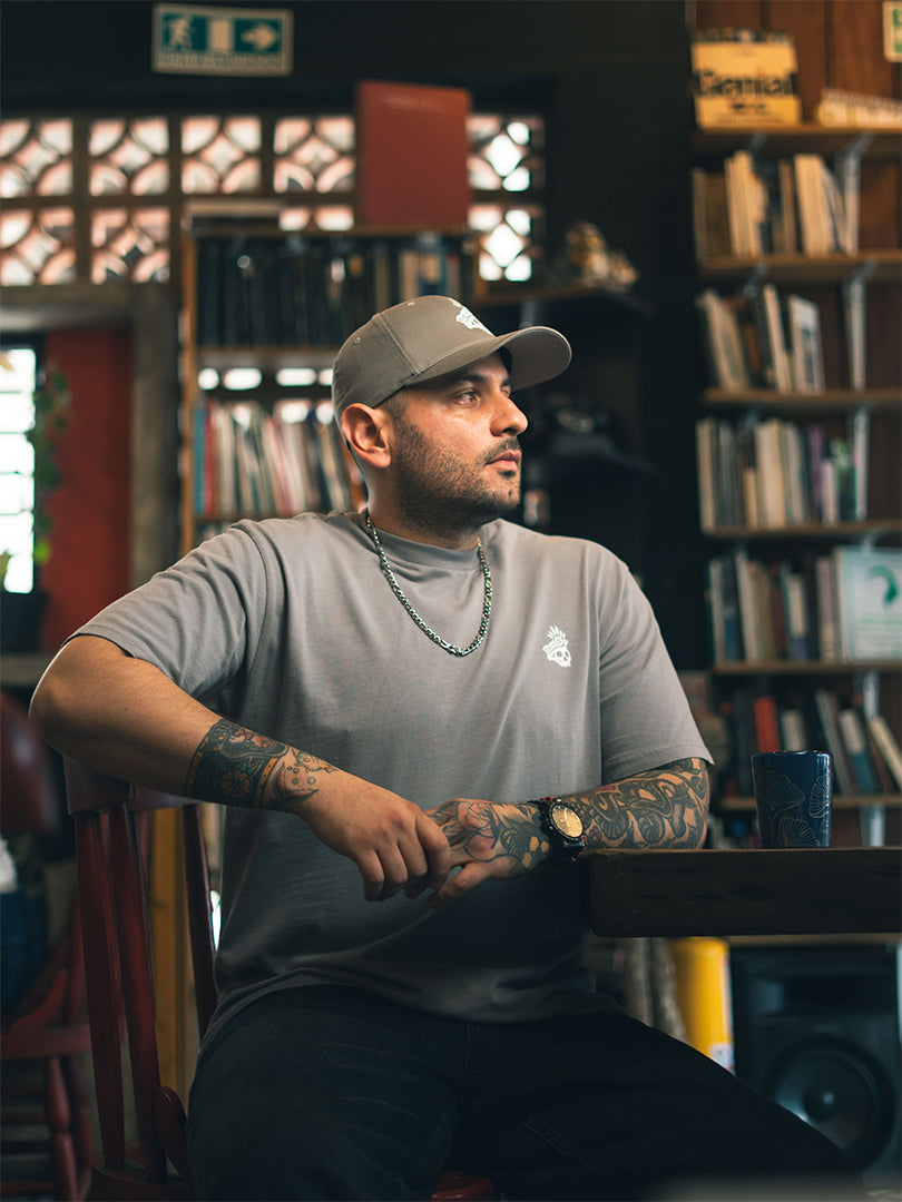 Gorra gris claro - La Veille